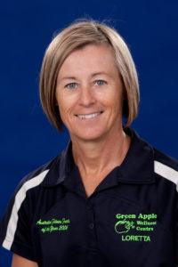 Loretta is a Fitness Professional with the Green Apple since 1987.
